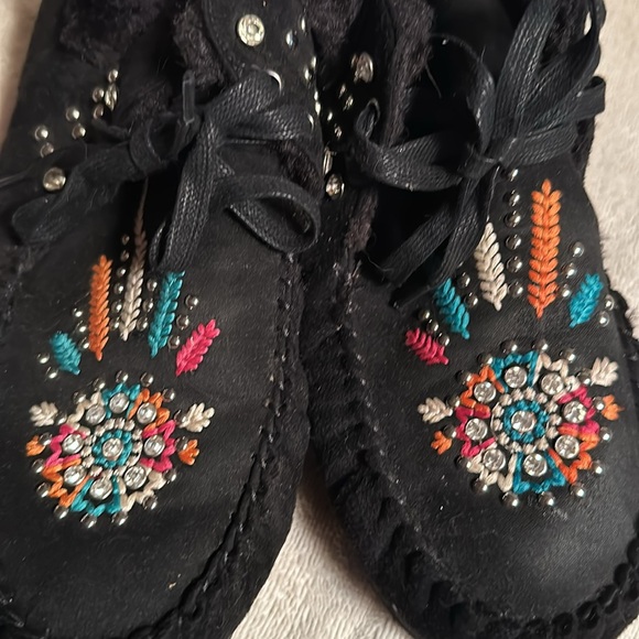 Montana West fur lined moccasins W11 NWOT - Picture 6 of 6